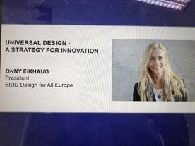 Presentation of Universal Design - A Strategy for Innovation